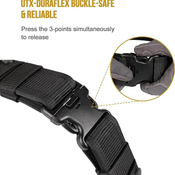 VISMIX Tactical Duty Belt 2" Police Security Heavy Nylon Law Enforcement New - Picture 5 of 8